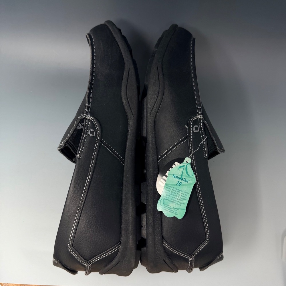 Perry Ellis Portfolio Walton Wide Mens 12W Black Slip On Loafers PEA11F020E-2W - Picture 6 of 15
